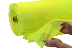 Fluorescent High Visibility Yellow Micro Mesh