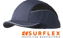 Surflex Short Peak Bump Cap - Navy