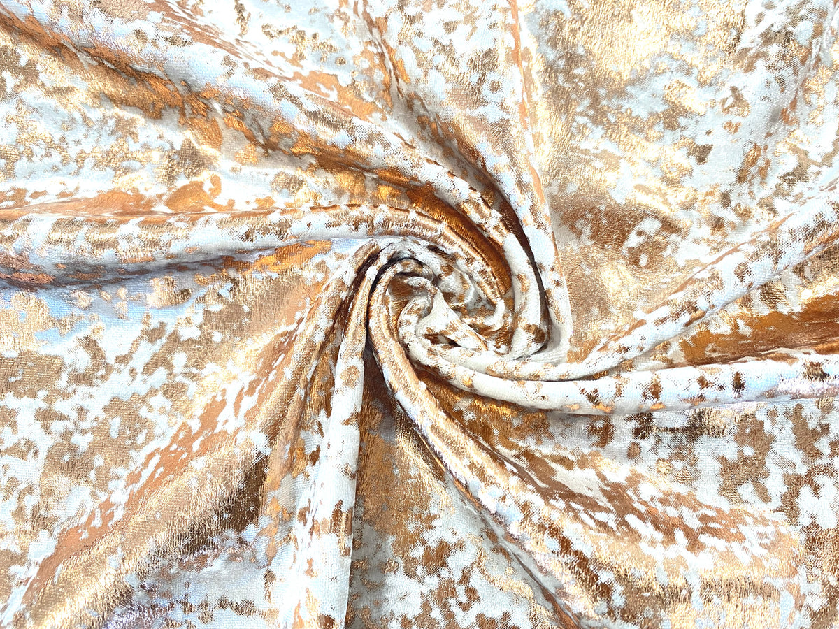Metallic Crush Velvet