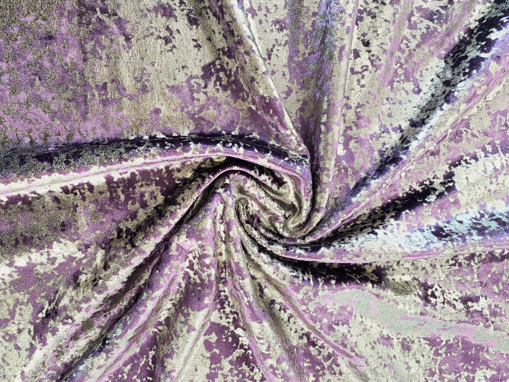Metallic Crush Velvet