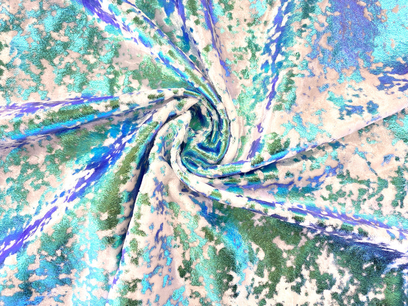Metallic Crush Velvet