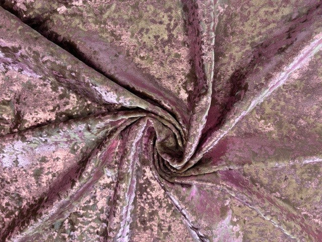 Metallic Crush Velvet