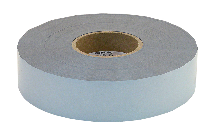 Q Brand QBB16LL FR Silver Industrial Wash Linerless Transfer Film