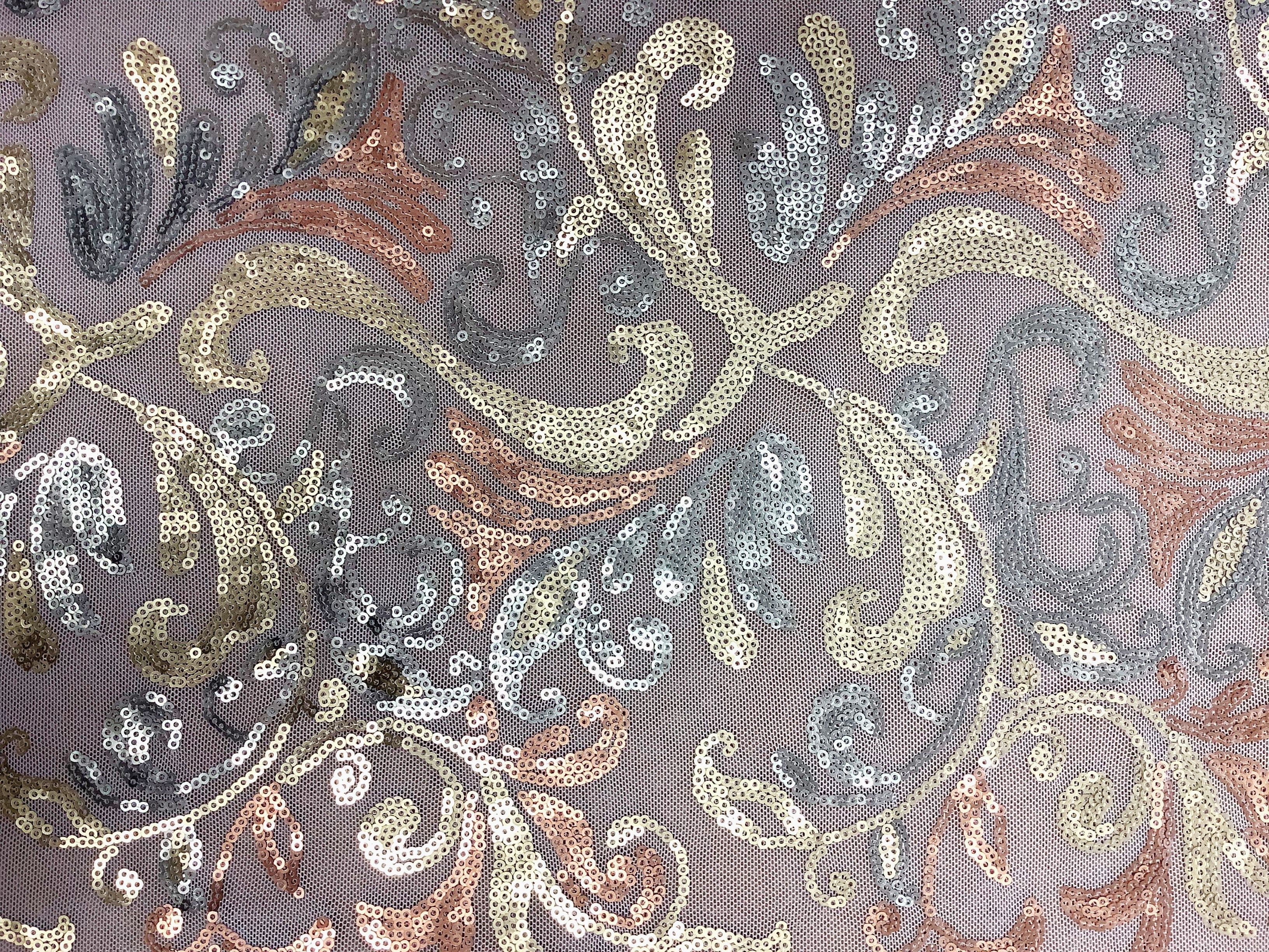 Majesty Sequins Mesh