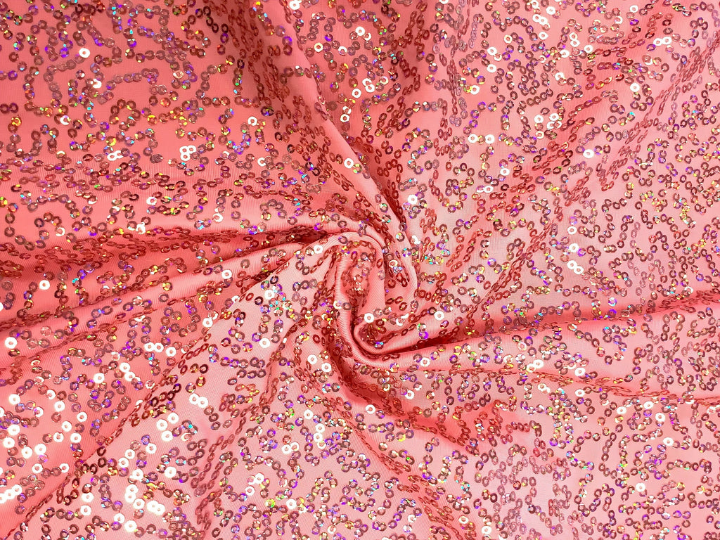 Sassy Holo Sequins Spandex