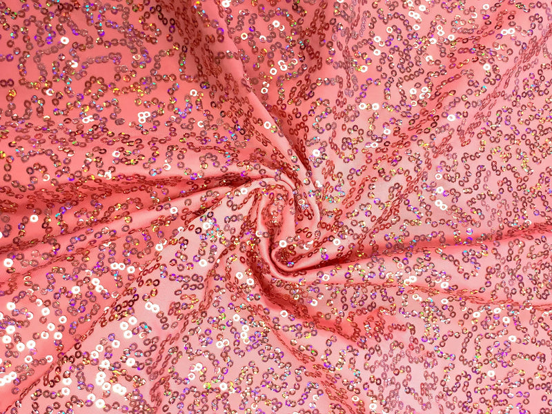 Sassy Holo Sequins Spandex
