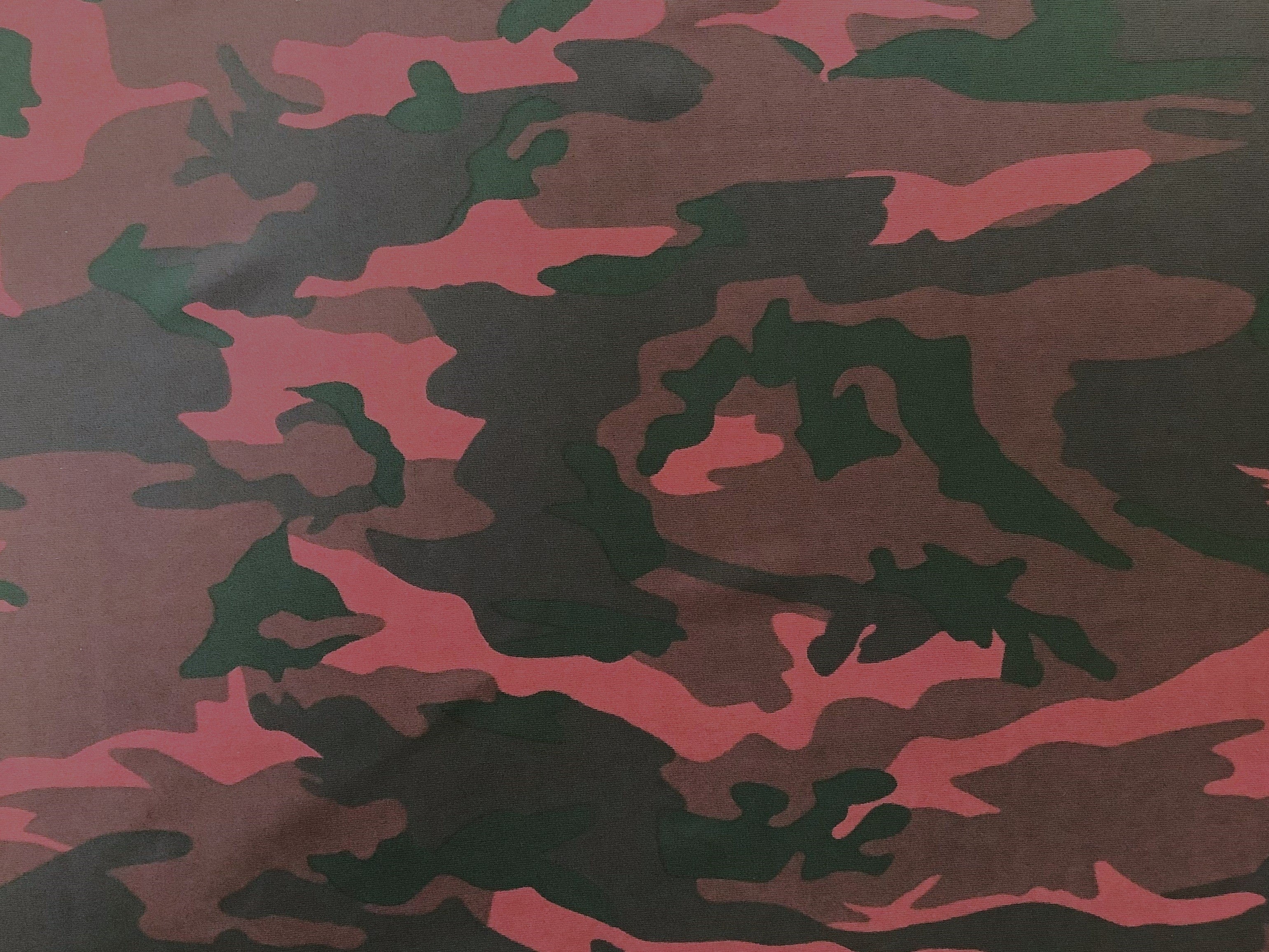 Camouflage Print Spandex