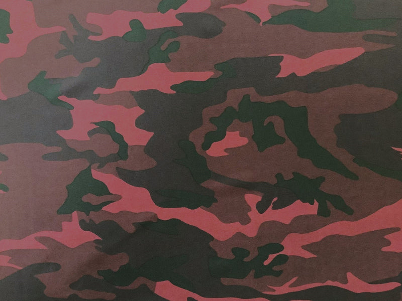 Camouflage Print Spandex