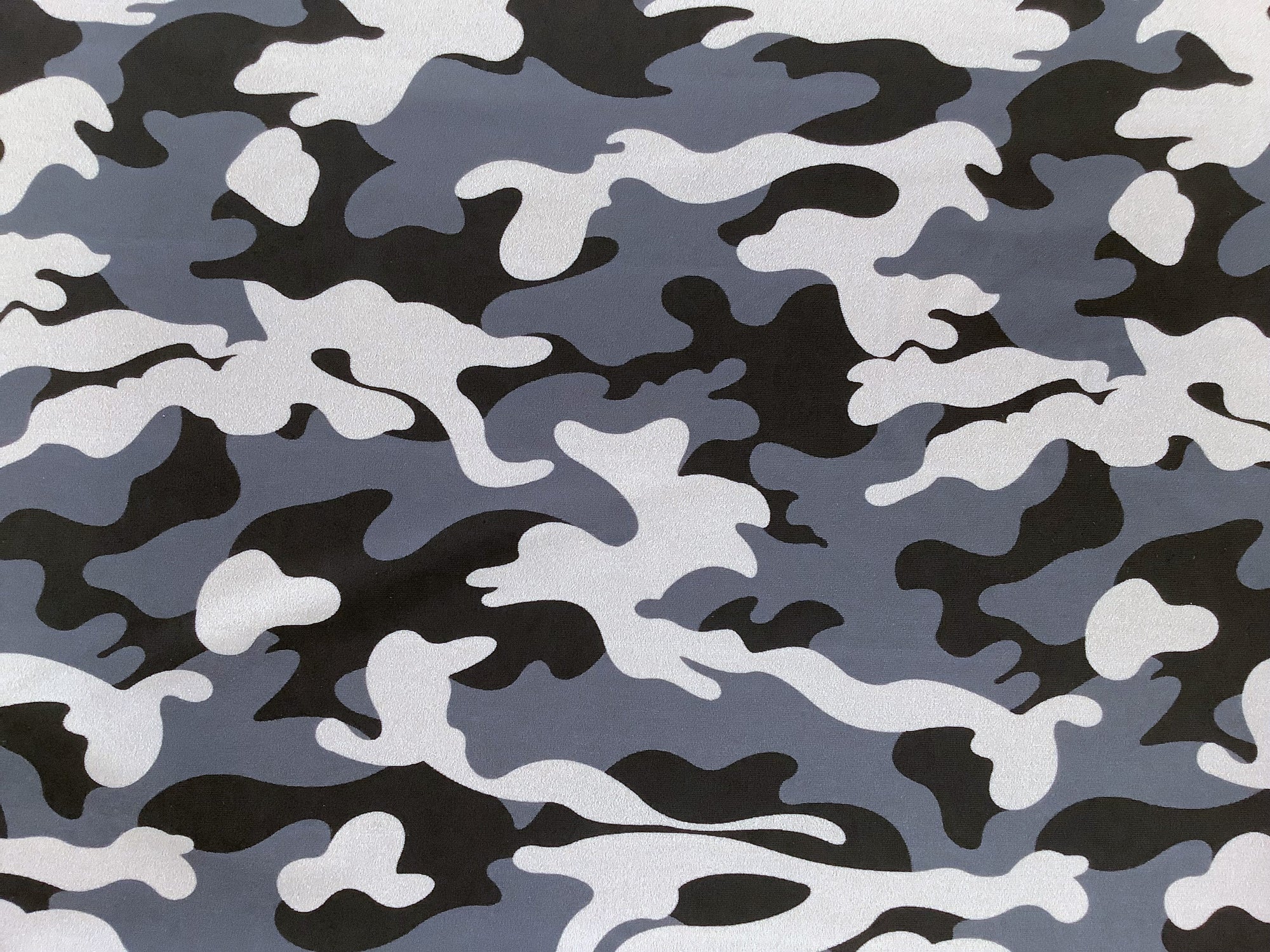 Grey Camo Spandex