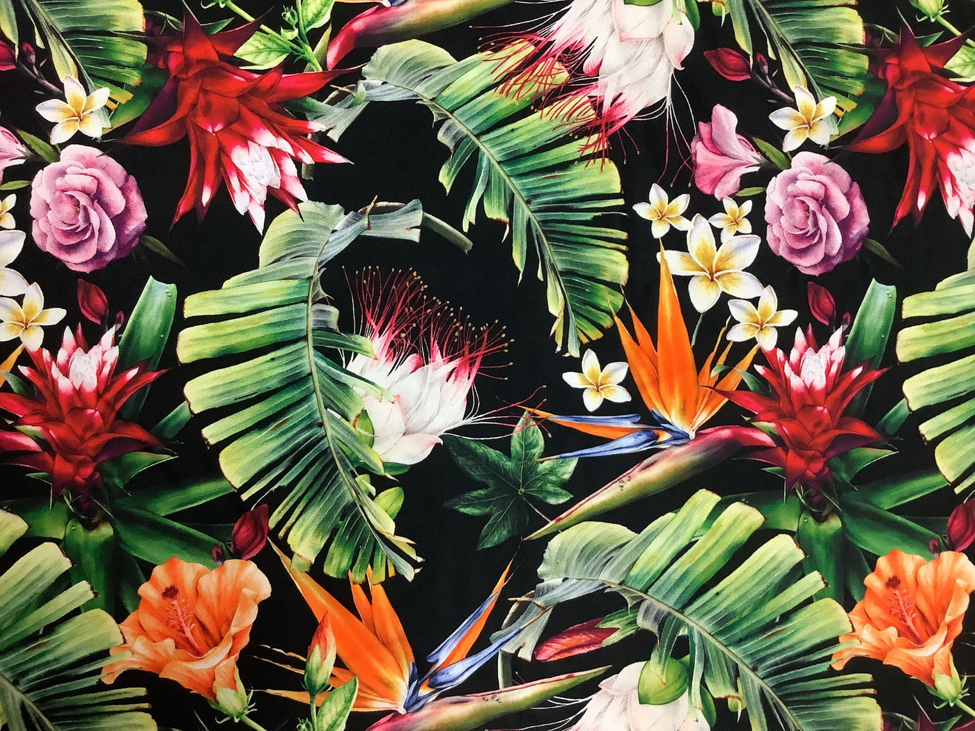 Flora Print Spandex