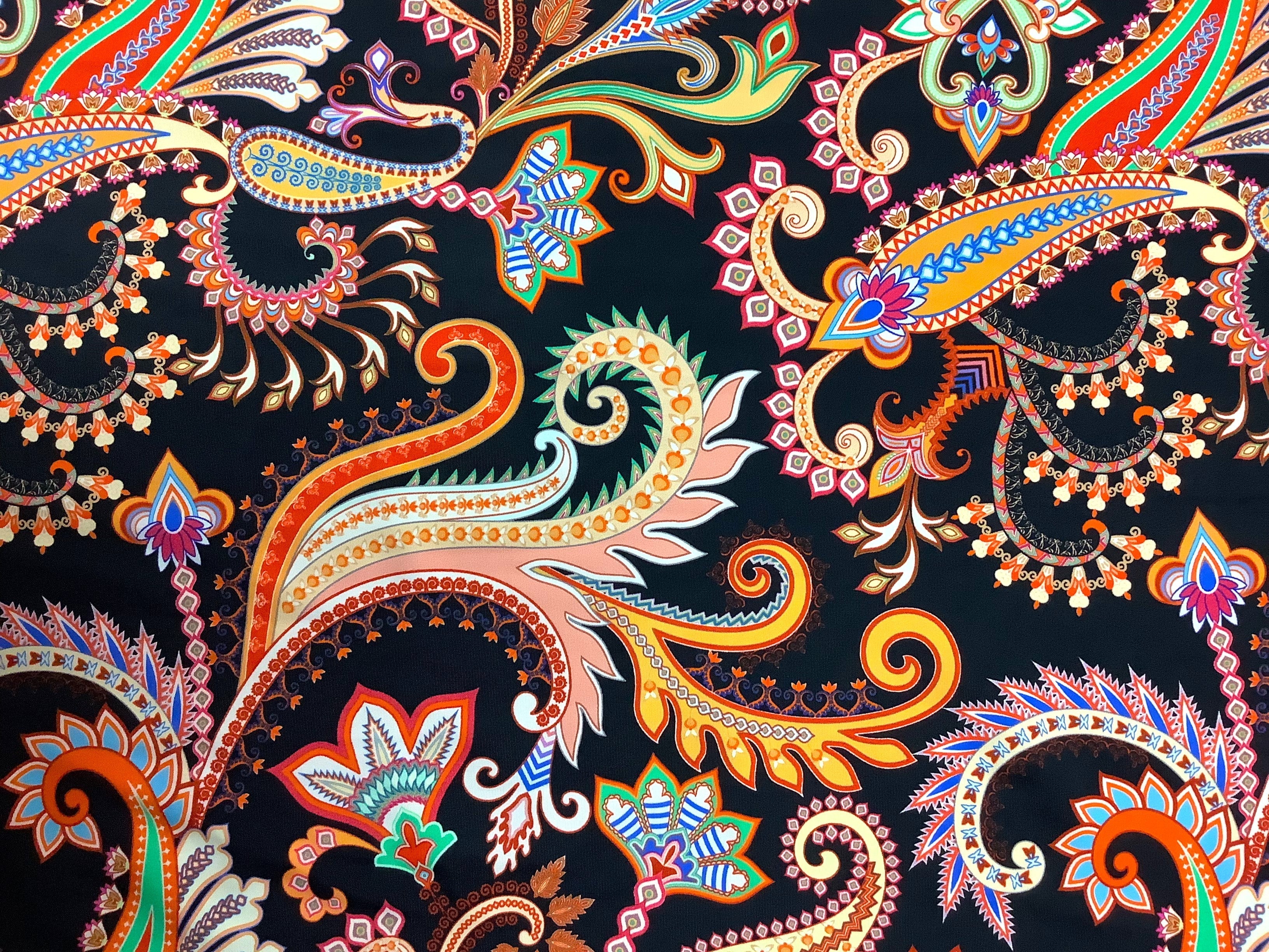 Renaissance Print Spandex