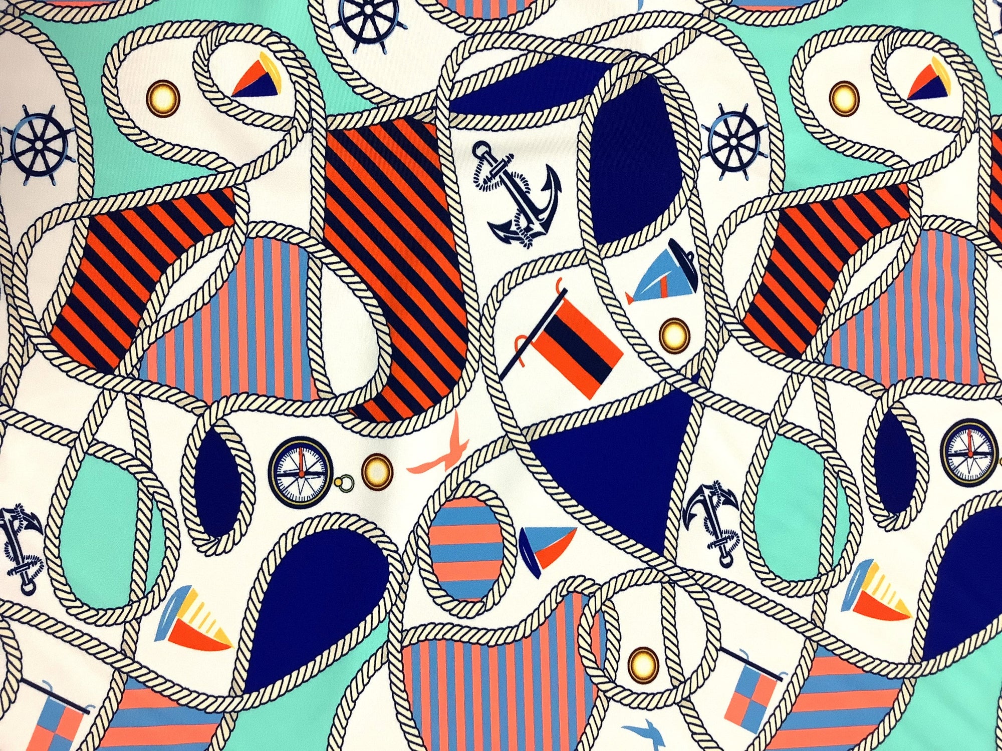 Sailor Print Spandex