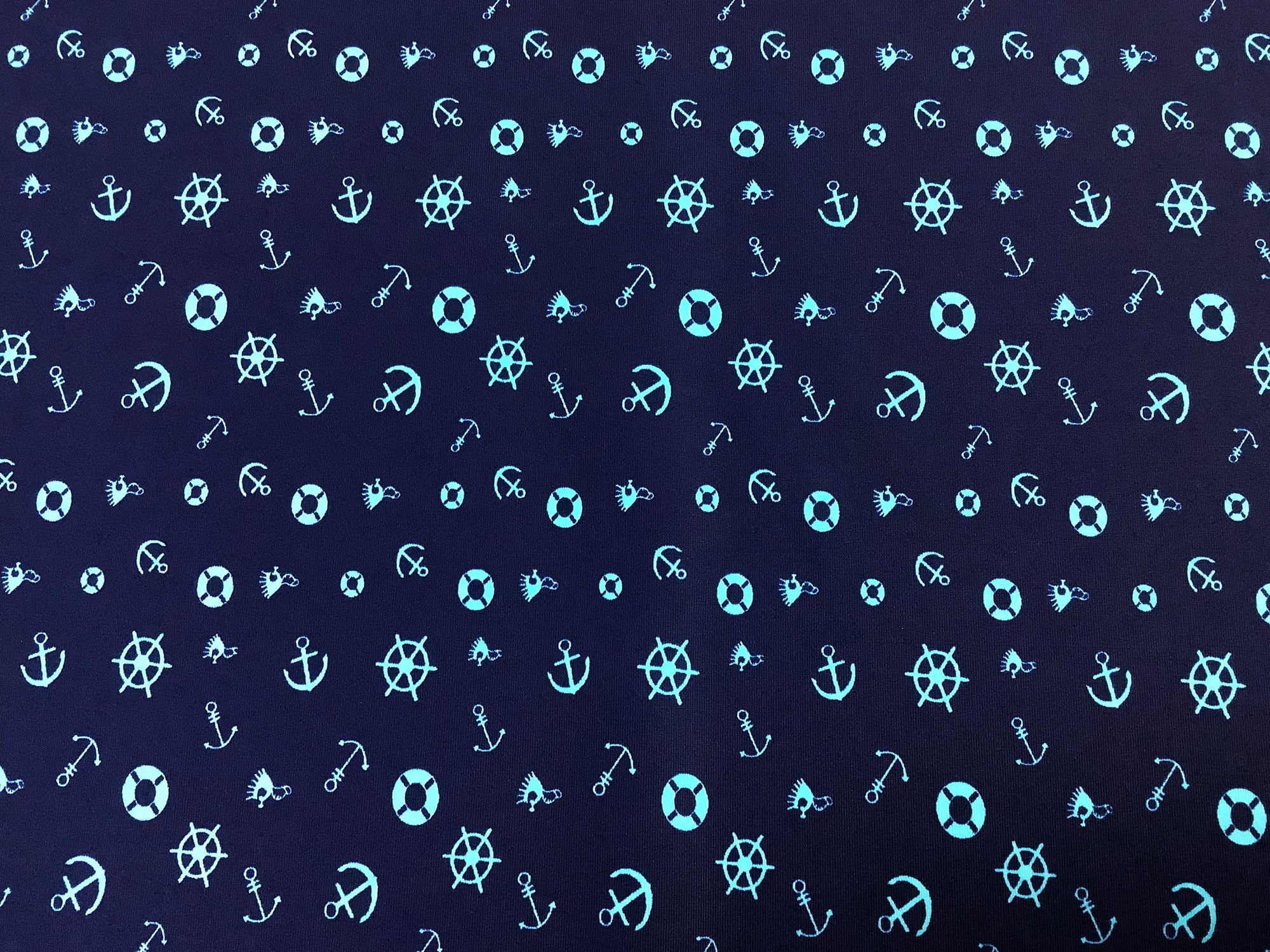 Sail Away Print Spandex