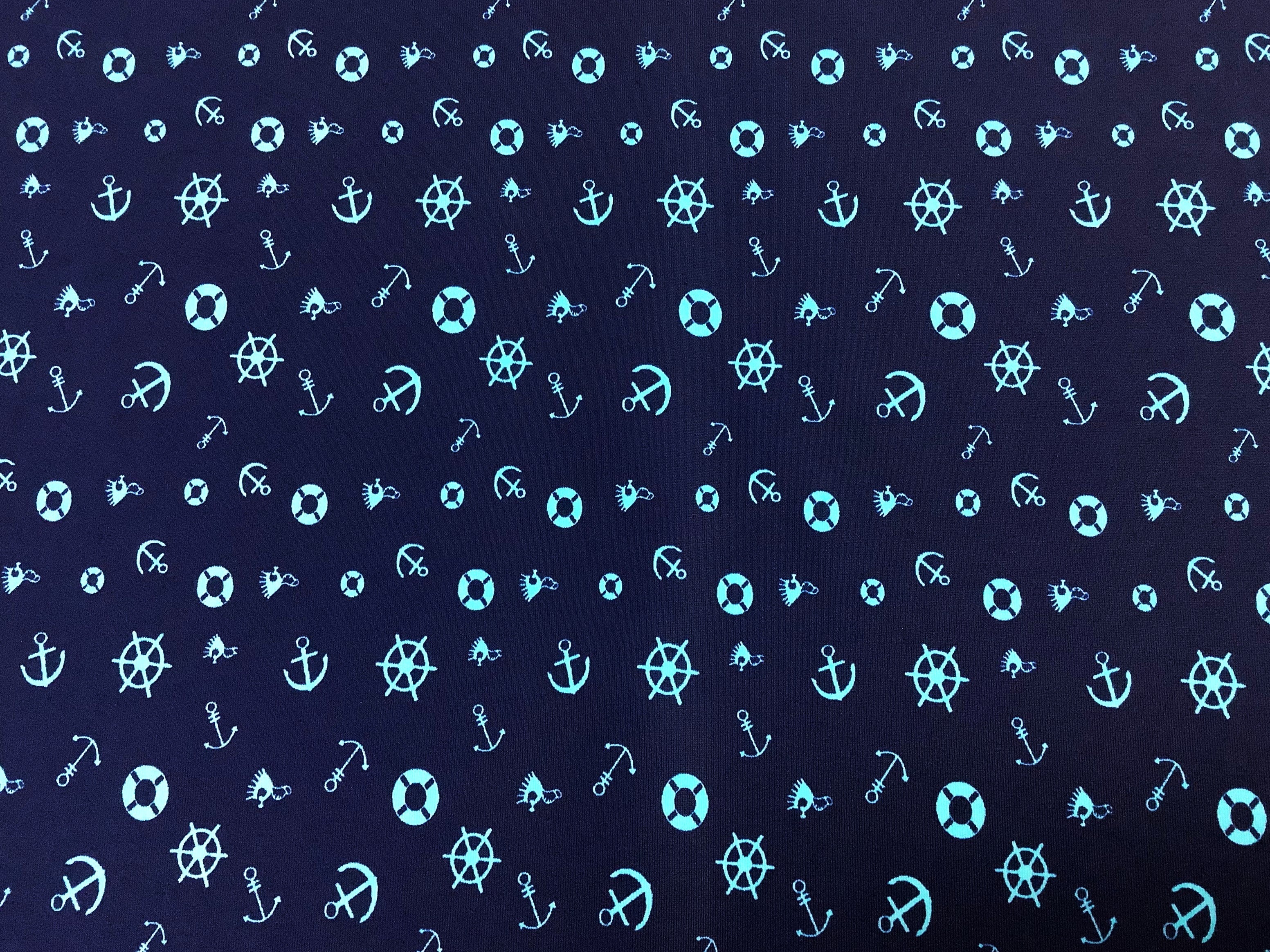 Sail Away Print Spandex