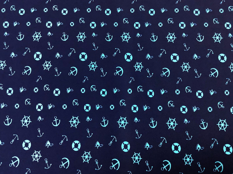 Sail Away Print Spandex