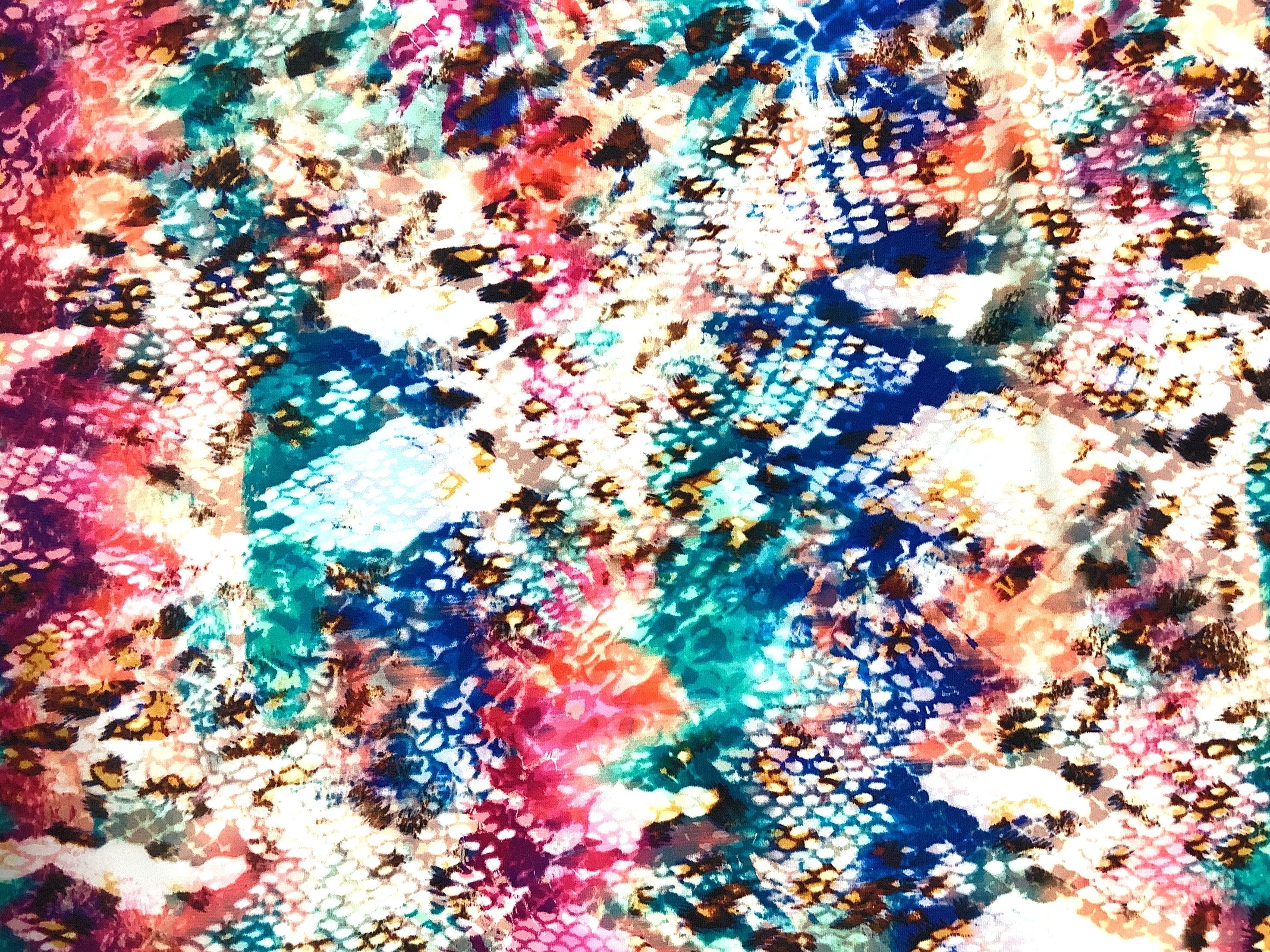 Serpentina Print Spandex