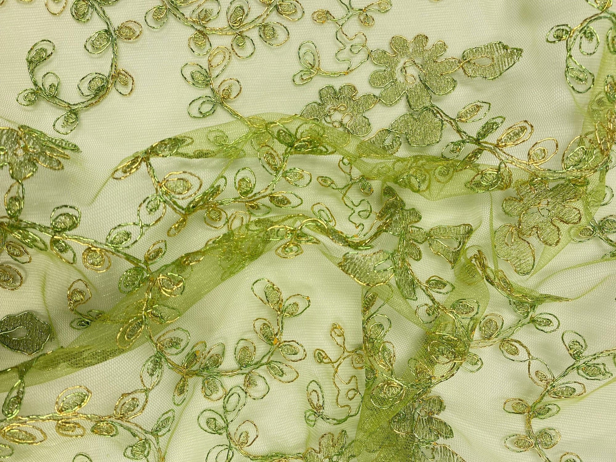 Meadow Embroidered Mesh