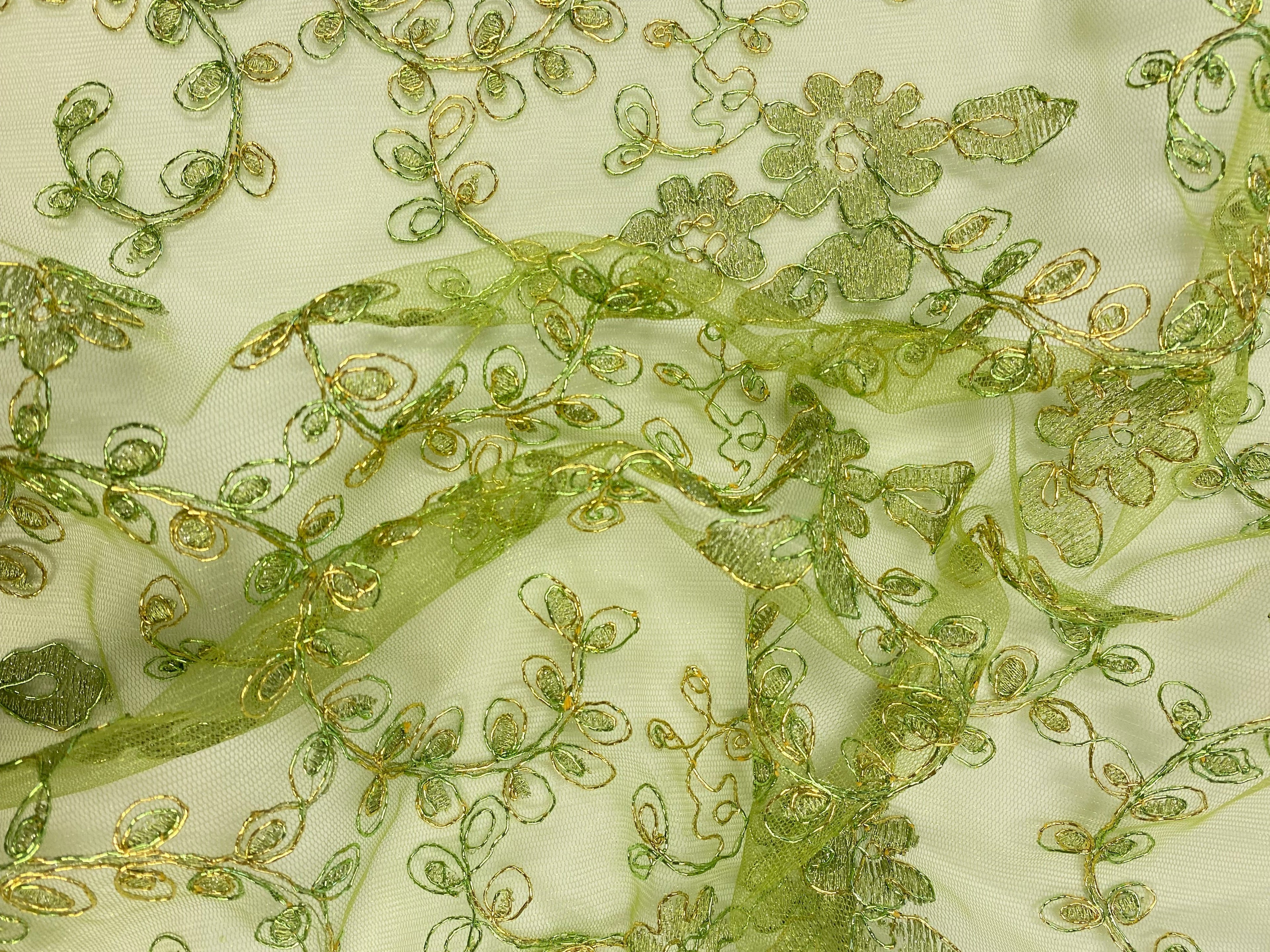 Meadow Embroidered Mesh
