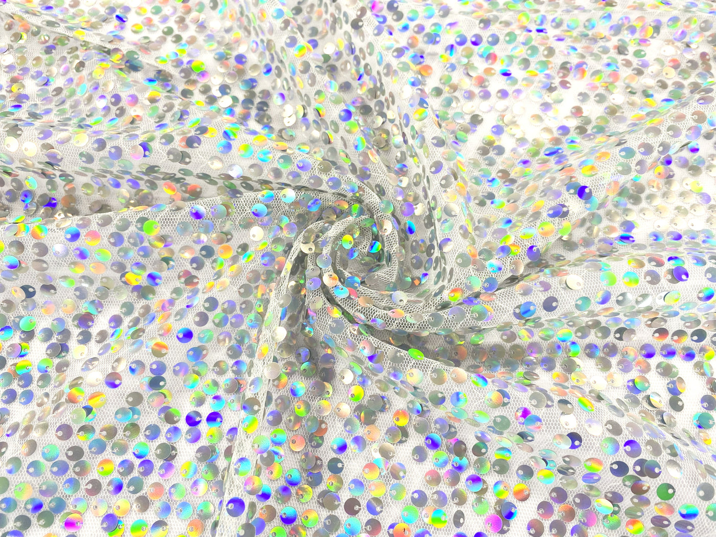Holographic Sequins Mesh
