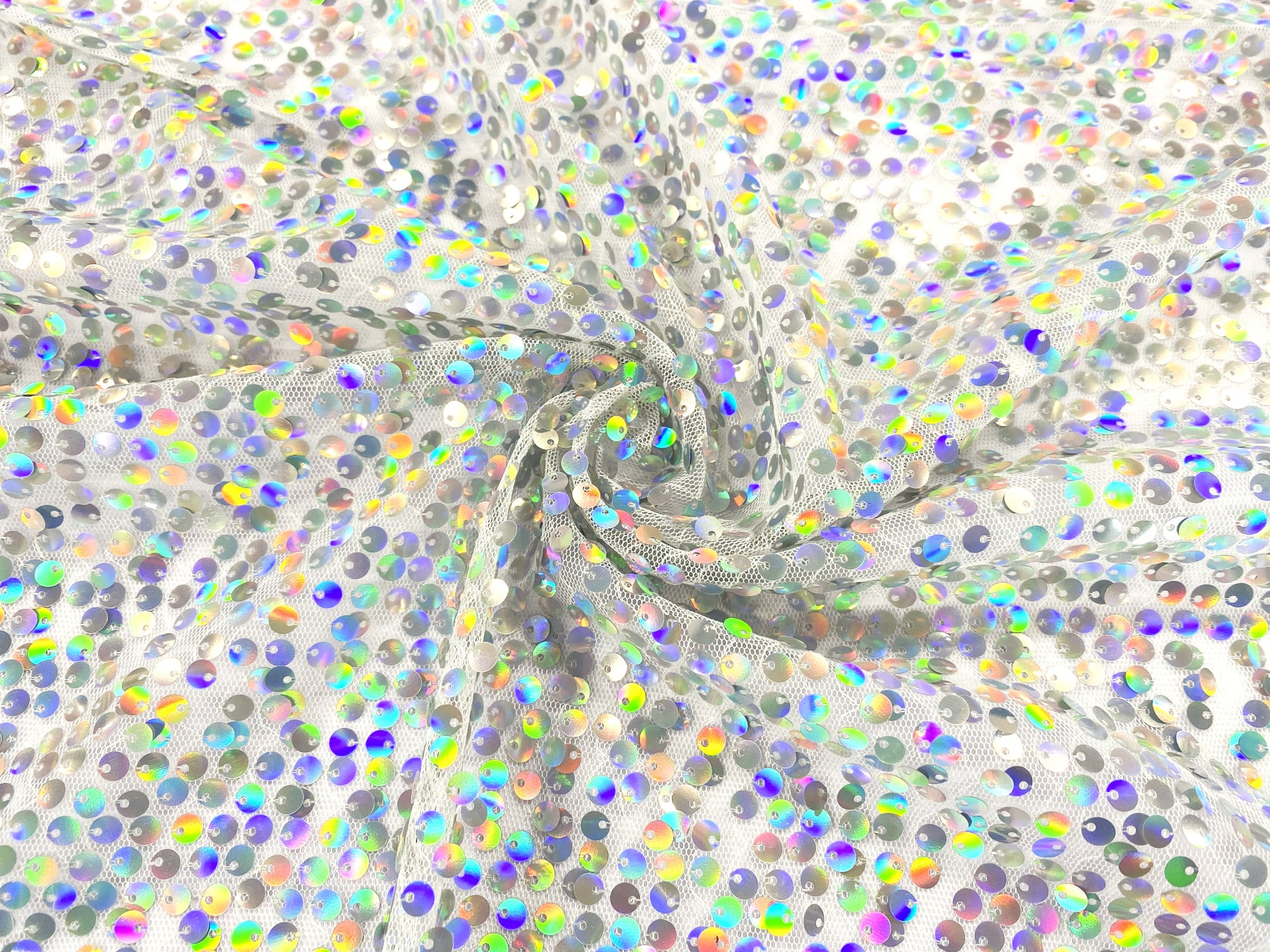Holographic Sequins Mesh
