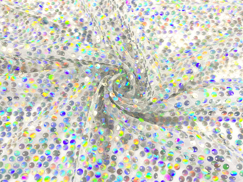 Holographic Sequins Mesh