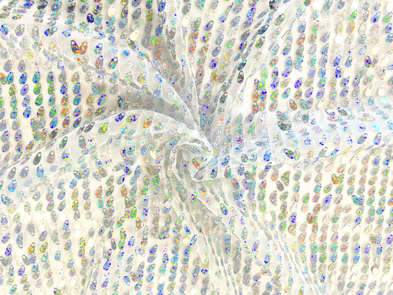 Sparkle Drops Sequins Mesh