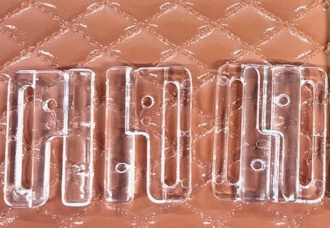 1.5" Clear Clips