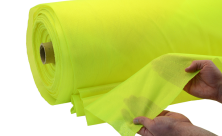 Fluorescent High Visibility Yellow Micro Mesh